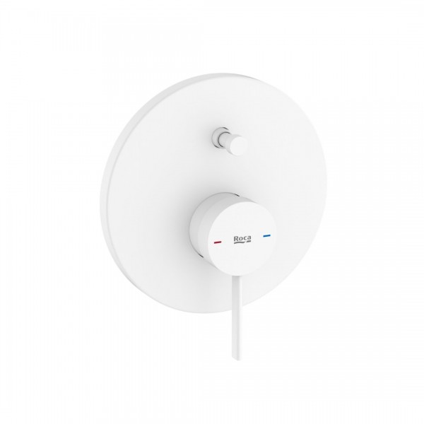 Roca Ona bateria wannowo-prysznicowa podtynkowa biały mat A5A0B9EB00