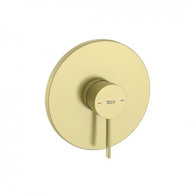 Roca Ona bateria prysznicowa podtynkowa złoty szczotkowany A5A2B9EVA0