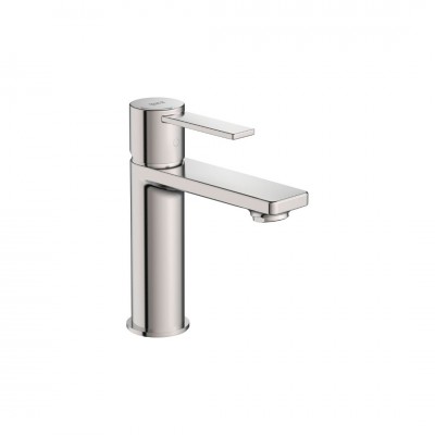 Roca Targa bateria umywalkowa stojąca Cold Start stal szczotkowana A5A325FSM0