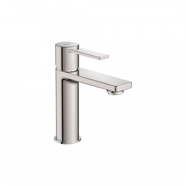 Roca Targa bateria umywalkowa stojąca Cold Start stal szczotkowana A5A325FSM0