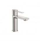 Roca Targa bateria umywalkowa stojąca Cold Start stal szczotkowana A5A325FSM0