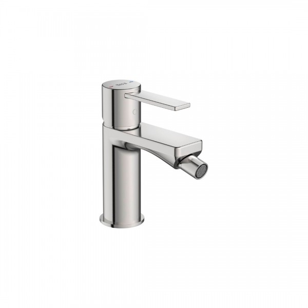 Roca Targa bateria bidetowa stojąca stal szczotkowana A5A625FSM0