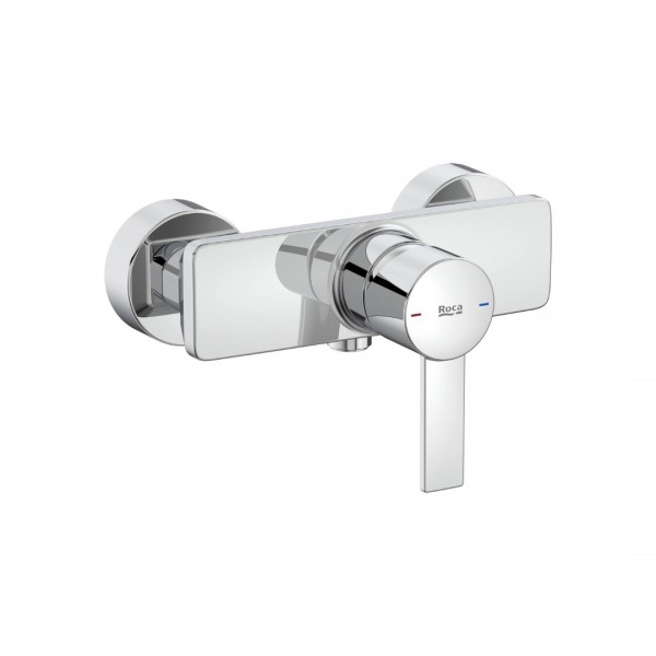 Roca Targa bateria prysznicowa ścienna chrom A5A215FC00