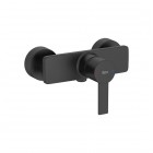 Roca Targa bateria prysznicowa ścienna czarny mat A5A215FNB0