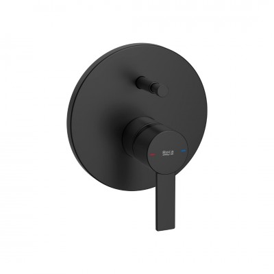 Roca Targa bateria wannowo-prysznicowa podtynkowa czarny mat A5A0B5FNB0 Roca Targa bateria wannowo-prysznicowa podtynkowa czarny mat A5A0B5FNB0