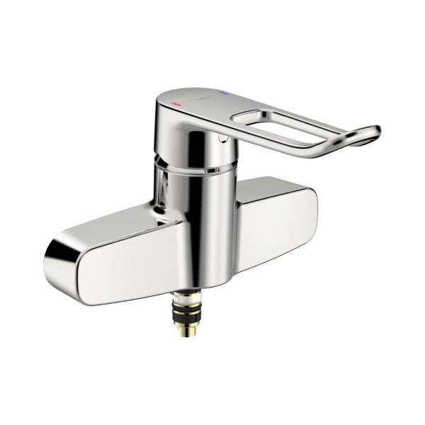 Oras Clinica bateria umywalkowa ścienna chrom 5617