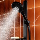 Roca Plenum słuchawka prysznicowa czarny mat A5B8114NB0