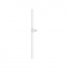 Roca Plenum drążek prysznicowy 70 cm ścienny biały mat A5B07S1B00