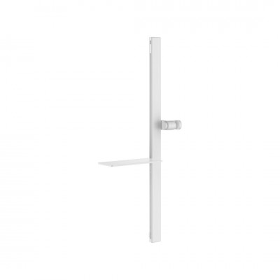 Roca Plenum drążek prysznicowy 70 cm ścienny biały mat A5B07S2B00