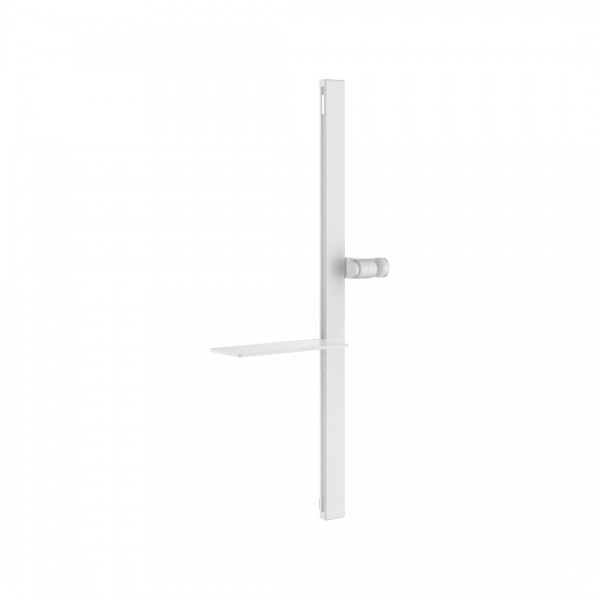 Roca Plenum drążek prysznicowy 70 cm ścienny biały mat A5B07S2B00