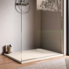Ronal Calce brodzik prostokątny 90x70 cm konglomeratowy piasek W31AS09007018