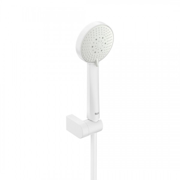 Roca Stella zestaw prysznicowy ścienny biały mat A5B8313B00