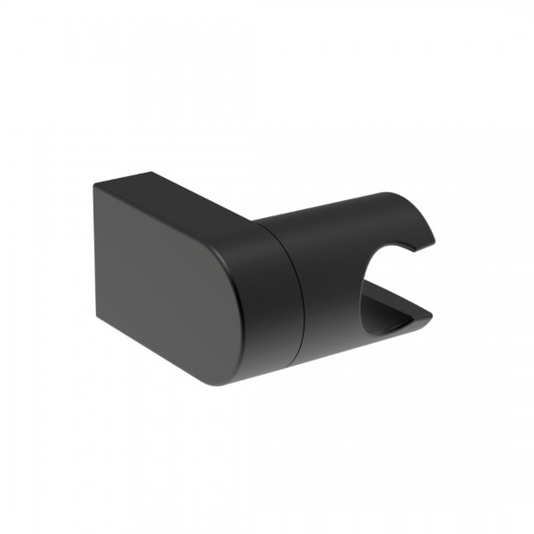 Roca Wall uchwyt prysznicowy ścienny czarny mat AG02376NBR