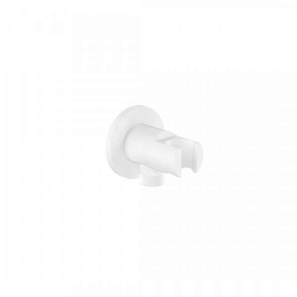 Roca Aqua przyłącze kątowe z uchwytem ścienne biały mat A5B5250B00