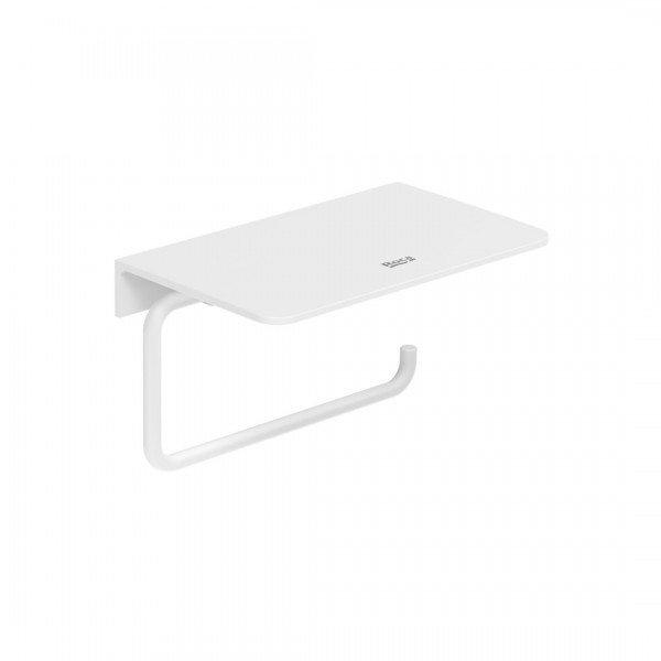 Roca Hotels 2.0 uchwyt na papier z półką biały mat A817581B00