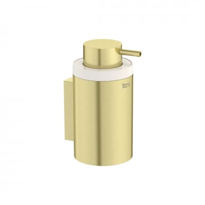 Roca Hotels 2.0 dozownik na mydło wiszący złoty szczotkowany A817596VA0