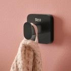 Roca Victoria wieszak na ręcznik pojedynczy czarny mat A817880NB0