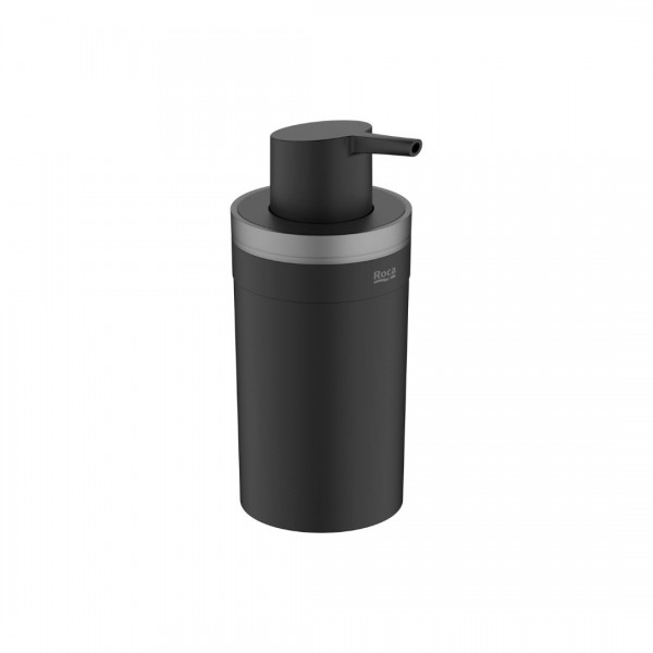 Roca Victoria dozownik na mydło stojący czarny mat A817893NB0
