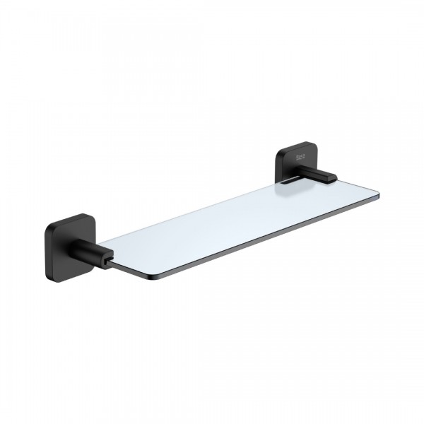 Roca Victoria półka szklana czarny mat A817888NB0