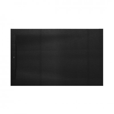 Roca Pyros brodzik prostokątny kompozytowy 80x100 cm czarny AP9013E832001400
