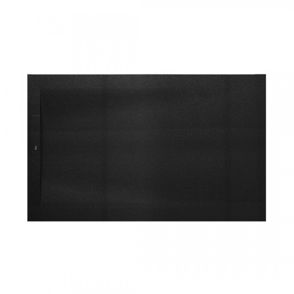 Roca Pyros brodzik prostokątny kompozytowy 80x100 cm czarny AP9013E832001400