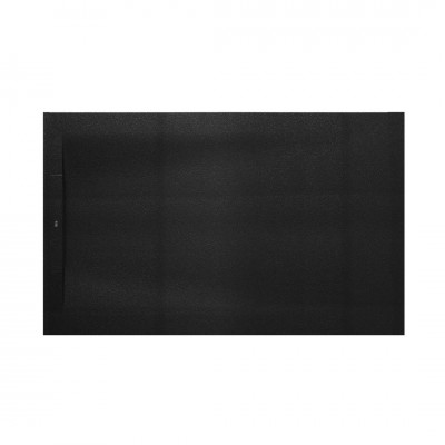 Roca Pyros brodzik prostokątny kompozytowy 90x100 cm czarny AP9013E838401400