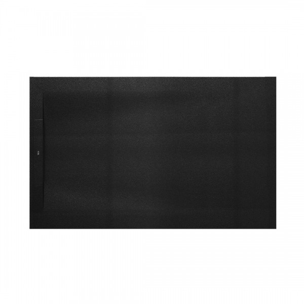 Roca Pyros brodzik prostokątny kompozytowy 90x100 cm czarny AP9013E838401400