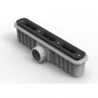 Roca Pyros brodzik prostokątny kompozytowy 100x200 cm onyks AP9017D03E803640