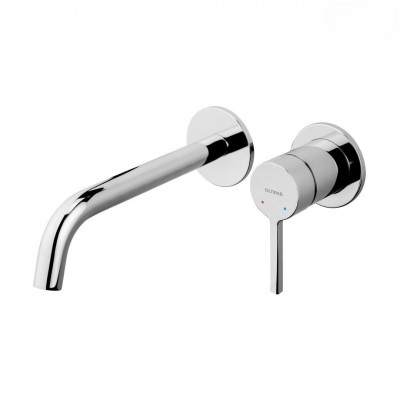 Oltens Rann bateria umywalkowa podtynkowa wylewka 19 cm chrom 32107100