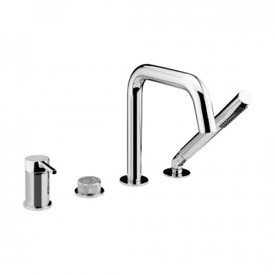 Oltens Rann bateria wannowa 4-otworowa chrom 34205100