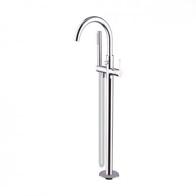 Oltens Rann bateria wannowa wolnostojąca chrom 34304100 Oltens Rann bateria wannowa wolnostojąca chrom 34304100