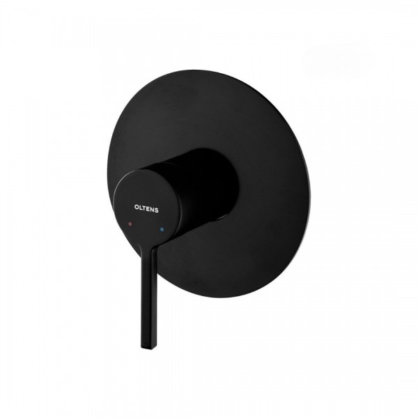 Oltens Hadsel bateria prysznicowa podtynkowa czarny mat 33107300