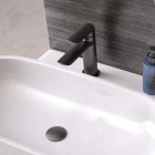 Vedo Aletta Black bateria umywalkowa bez korka czarny mat