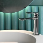 Vedo Aletta bateria umywalkowa z korkiem klik klak chrom