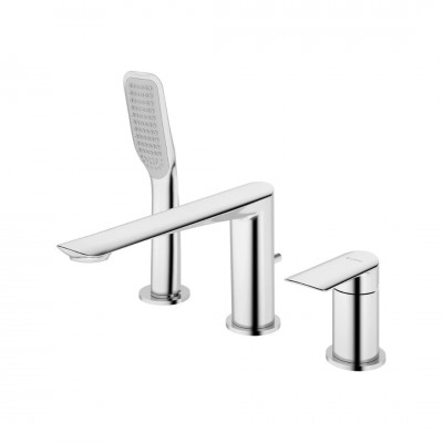 Vedo Aletta bateria wannowa 3-otworowa chrom