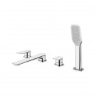 Vedo Aletta bateria wannowa 4-otworowa chrom