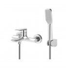 Vedo Aletta bateria wannowa z zestawem natryskowym chrom