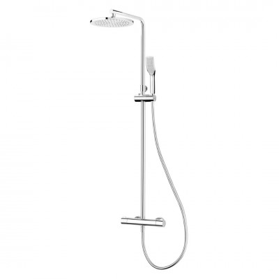 Vedo Aletta zestaw natryskowy termostatyczny deszczownica 25 cm chrom