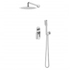 Vedo Aletta kompletny zestaw prysznicowy III deszczownica 20 cm chrom