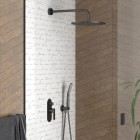 Vedo Aletta Black kompletny zestaw prysznicowy III deszczownica 30 cm czarny mat