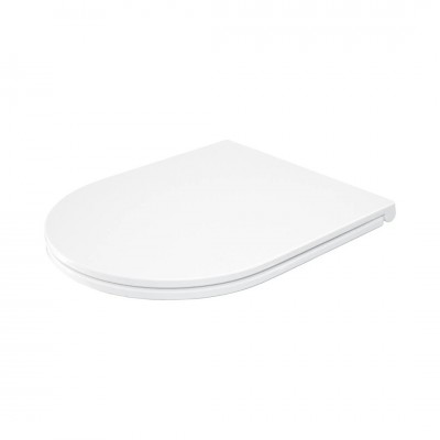 Deante Round deska WC wolnoopadająca slim biała CGR_6SOZ