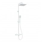 Deante zestaw wannowy termostatyczny ścienny biały mat NAC_A1HT