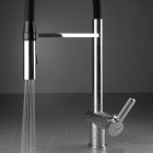 Deante Magnetic bateria kuchenna z wyciąganą wylewką chrom BRM_072M