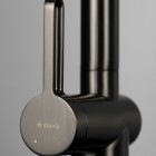 Deante Magnetic bateria kuchenna z wyciąganą wylewką titanium BRM_D72M