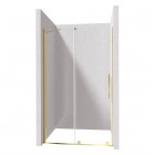 Deante Prizma ścianka wolnostojąca 100 cm Walk-in złoty połysk KTJ_Z30R