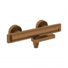 Deante bateria wannowa termostatyczna ścienna brąz szczotkowany BCH_C1BT