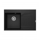 Deante Evora zlewozmywak granitowy 76x50 cm prawy grafit ZQJ_211P