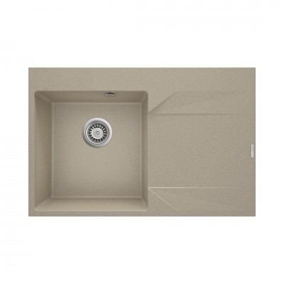 Deante Evora zlewozmywak granitowy 76x50 cm prawy piasek ZQJ_711P
