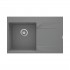 Deante Evora zlewozmywak granitowy 76x50 cm prawy szary metalik ZQJ_S11P
