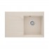 Deante Evora zlewozmywak granitowy 76x50 cm lewy beżowy ZQJ_511L